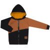 Mikina na zip - TRIO Black