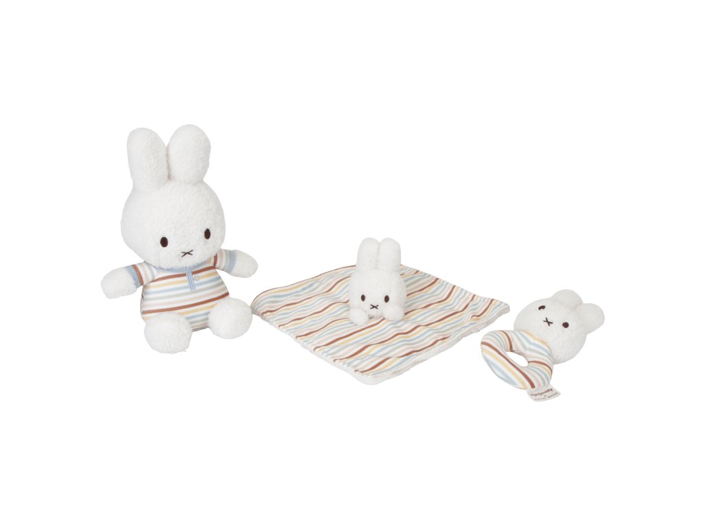 Darčeková sada králiček Miffy Vintage Prúžky