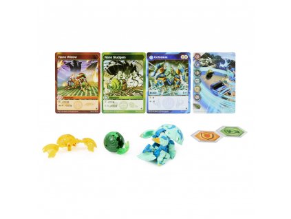 BAKUGAN TROJBALENIE S TRUE METAL FIGÚRKOU S4