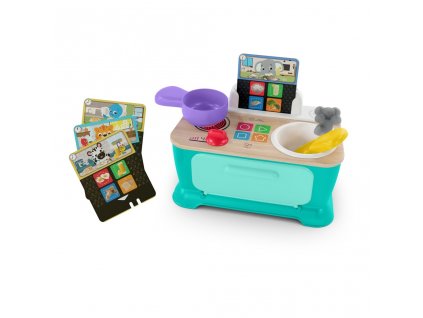 BABY EINSTEIN Hračka hudobná Kuchynka Magic Touch Kitchen™ Pretend to Cook HAPE 9m+