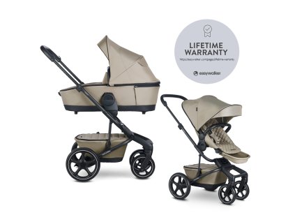 EASYWALKER Kočík kombinovaný Harvey⁵ Premium 2v1 Pearl Taupe LITE RWS