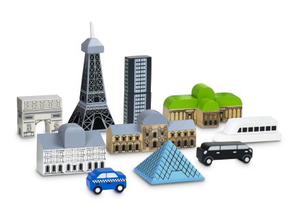 Wonderworld Svietiace kocky Paris