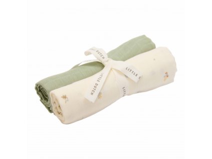 Plienky 70x70cm Forest Treasures & Sage 2 ks