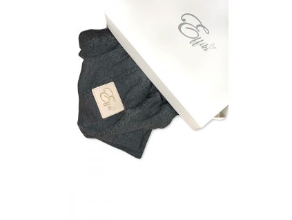 Deka z organické bavlny, Dark Gray
