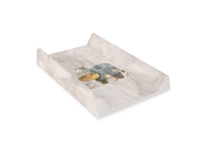 CEBA Podložka prebaľovacia 2-hranná mäkká (50x70) Basic Cosy Hippo