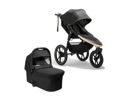 BabyJogger SUMMIT X3 set 2v1 (kočík+vanička) ROBIN ARZON gold+PRIME BLACK