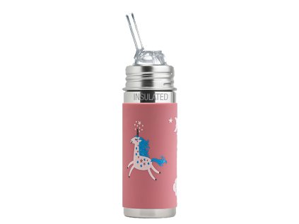 Pura TERMO fľaša so slamkou 260ml