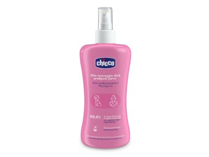 CHICCO Olej masážny pred a po pôrode 4v1, 200ml