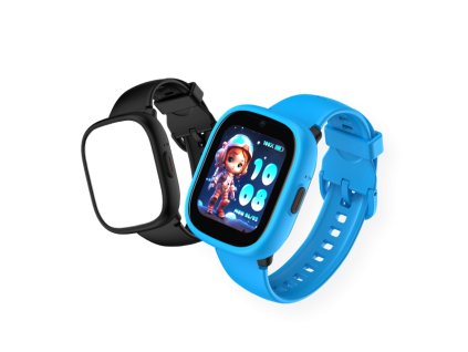 Detské smart hodinky Kiddoboo x Lagenio WatchMe 4G Blue/Black