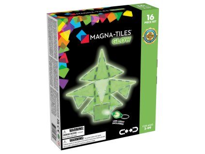 Magnetická stavebnica Glow 16 dielov