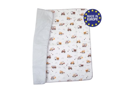 Bomimi HRACIE deka 120x120, bavlna, obojstranná, malý staviteľ