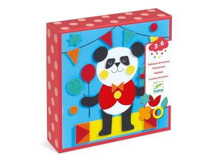 kolaze zvieratka z filcu djeco DJ09863 2