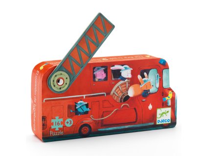 puzzle hasicske auto djeco DJ07269 01