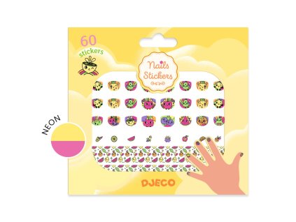 dj09240 neonove zvyraznenie nalepky na nechty