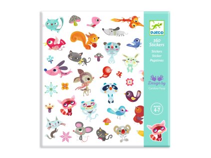 dj08842 samolepky mali kamarati 160 ks 2