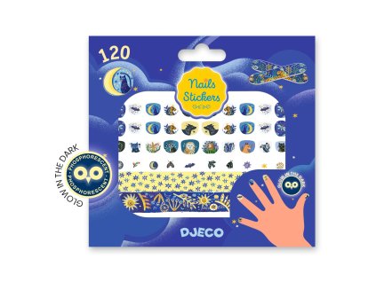dj09253 odrazy mesacneho svitu nalepky na nechty