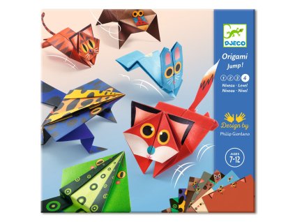 dj08702 origami skakajuce zvierata pokrocile 2