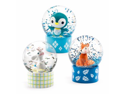 dd03442 zvieratko nerozbitna mini snezna gula 2