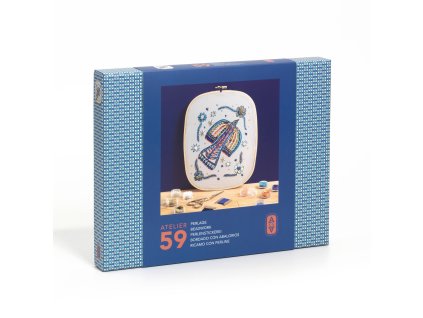 ga10059 koralkovanie na platne vtak atelier 59 2