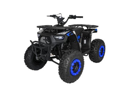 modre spalovacie stvorkolkove vozidlo monster s objemom 200 ccm