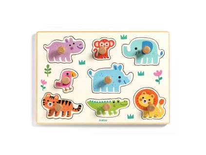 dj01123 drevene puzzle hippo n co