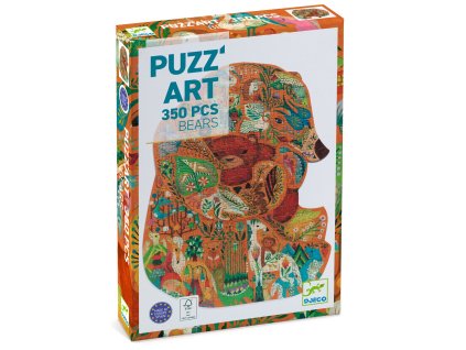 dj07661 umelecke puzzle medvediky 350 ks 2