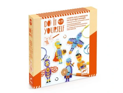 dj79005 diy vyrob si sam hrdinovia pixel art