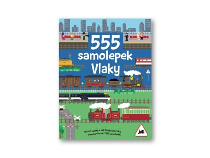 8136 555 samolepek vlaky
