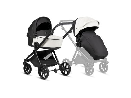 Tutis MIO3+ EKO koža 2V1 Silver Grey 200