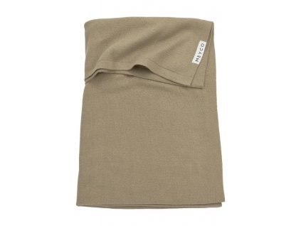 2753002 Meyco deken knit basic taupe