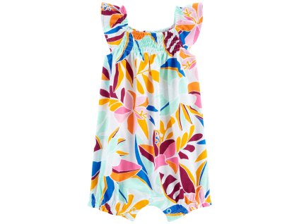 CARTER'S Overal letný Multi Floral dievča