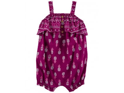 CARTER'S Overal letný Purple Pineapple dievča