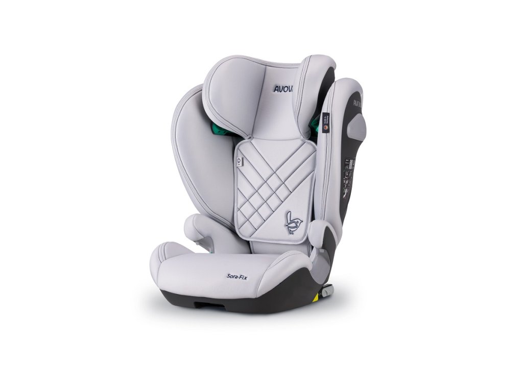 25545 12 avova sora fix sky grey autosedacka avova sora fix 2024 sky grey 100 150 cm 3 12let