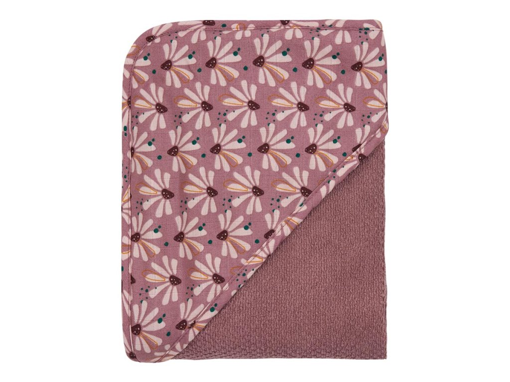 22835 detska frote osuska s kapucnou luma flowerfever