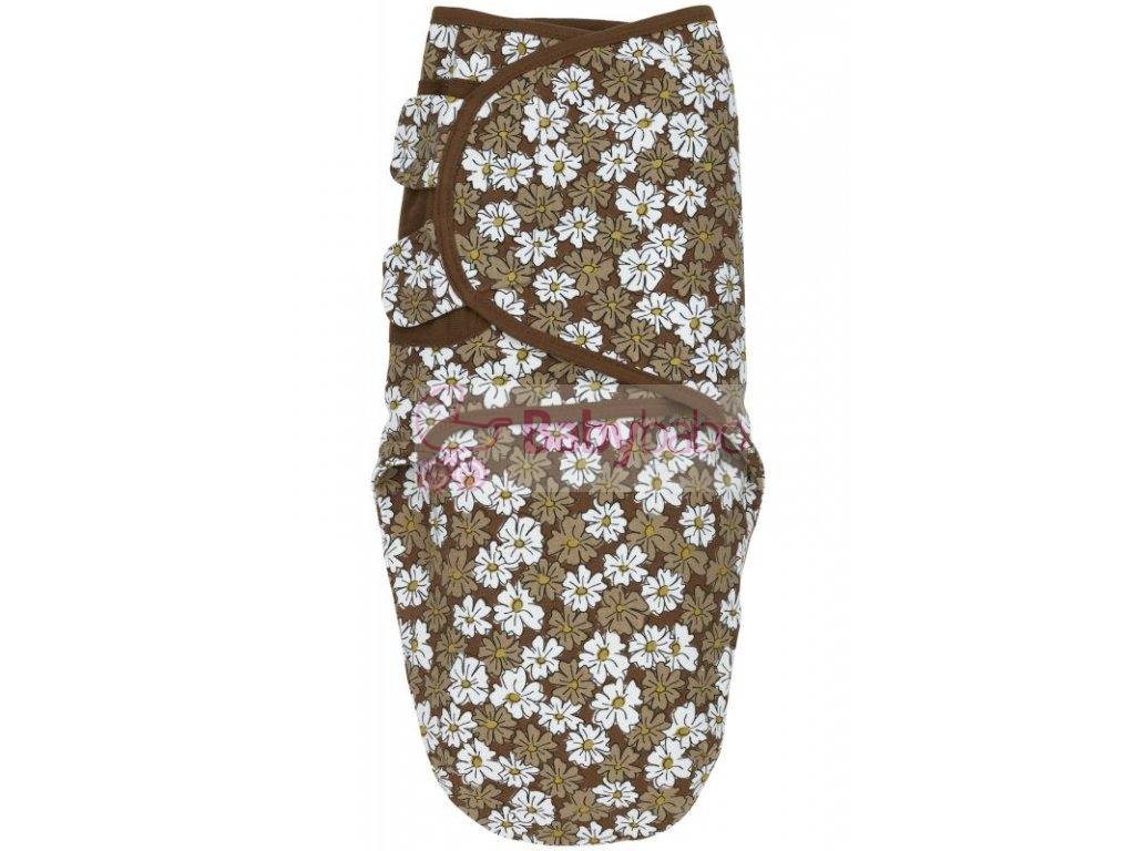 MEYCO - zavinovačka 4-6 mes. Vintage flower - Taupe