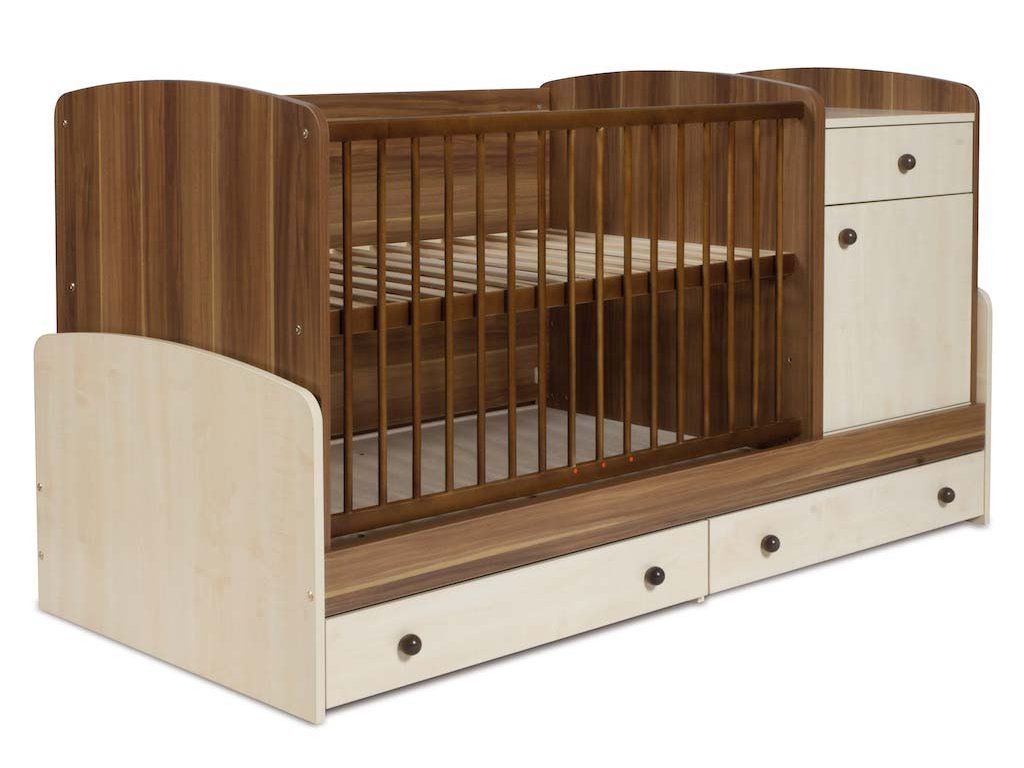 4244 2 kombi postylka faktum makao 70x120 vzor zirafa lista proti okusu vcetne listy