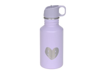 LÄSSIG Bottle Stainless Steel Little Gang heart lilac (Variant LÄSSIG Bottle Stainless Steel Little Gang heart lilac)