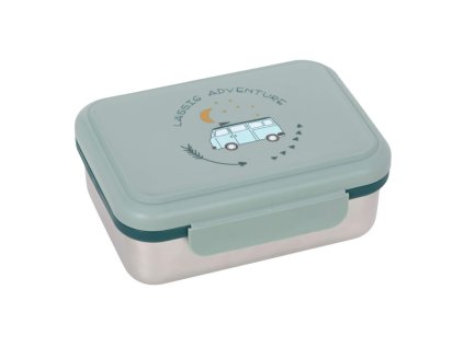 Lässig desiatový box Stainless Steel Adventure bus (Variant LÄSSIG Lunchbox Stainless Steel Adventure bus)
