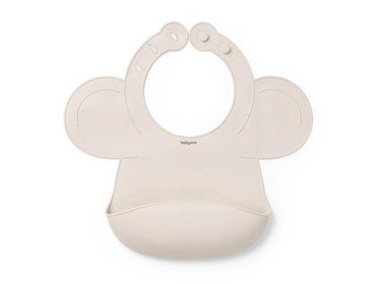 BABYONO Podbradník silikónový - Beige