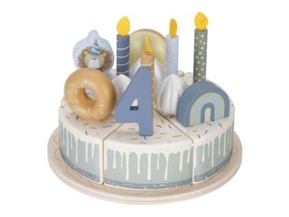 Little Dutch Narodeninová torta Blue