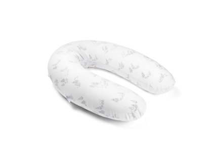 Doomoo Buddy multifunkčný dojčiaci vankúš, Bear Family Grey