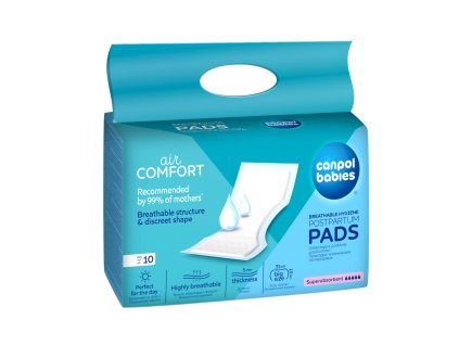 canpol babies vysoko absorpcne tvarovane vlozky po porode 10 ks