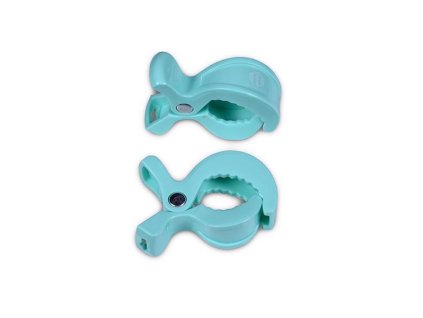 PETITE&MARS Štipec Peg na kočík (2 ks) Mint