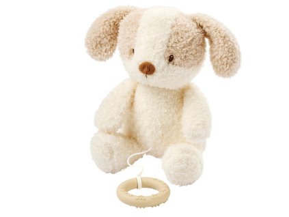 NATTOU Hračka plyšová hudobná Teddy psík 24 cm, 0m+