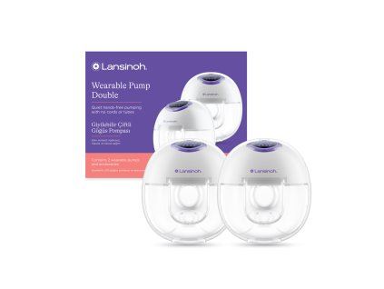 LANSINOH Odsávačka materského mlieka elektrická dvojitá handsfree Duo
