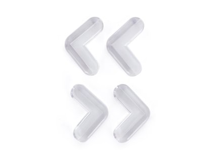 FEEDO Veľký priehľadný chránič rohov 4ks