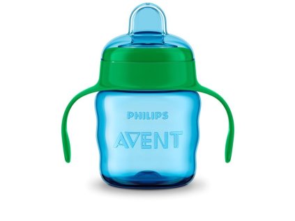 Philips AVENT Hrnček pre prvé dúšky Klasik 200 ml s držadlami chlapec