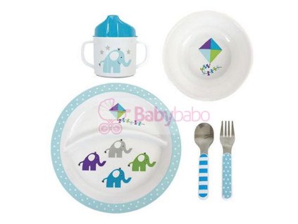 JaBaDaBaDo jedálenská sada elephant