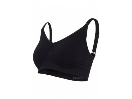 CARRIWELL Podprsenka Original materská aj na dojčenie čierná S