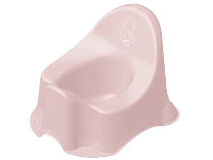 KEEEPER Nočník protišmykový Franek Kačička severská ružová